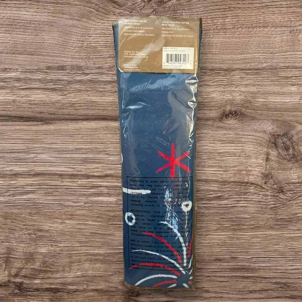 NIP Beautiful 4th of July/Patriotic 28” X 40” House/Porch Flag